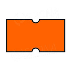 Etikety do etiketovacích kleští COLA-PLY, rovné, 22x12mm,oranžové, 1250ks