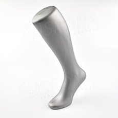 Torzo noha krátká samostojící, stříbrná